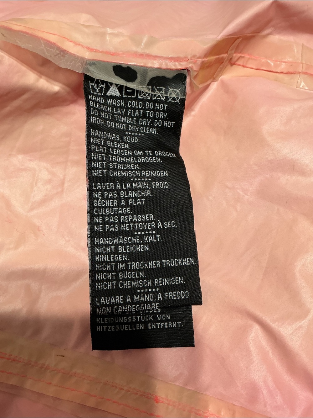 Harley-Davidson Bright Orange and Black Two-Piece Rain Suit - Picture 13 of 16